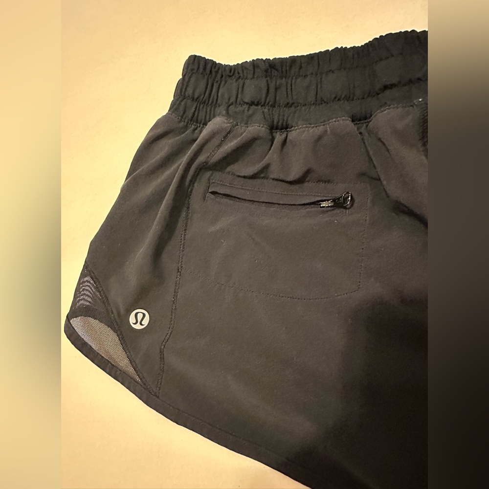Lululemon Black Running Shorts